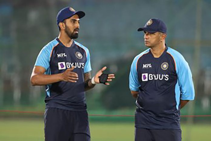 Rohit and Dravid management