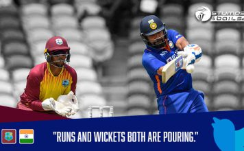In response to India’s top order collapse versus West Indies in the second T20I, Twitter said, “Runs and wickets both are pouring.” India's Top Order Collapse Against WI