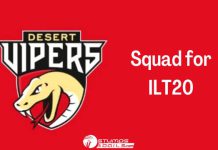 Desert Vipers sign new players for the inaugural ILT20 Desert Vipers Squad