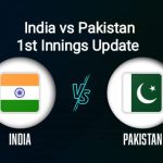 IND Vs PAK Live Match Update: Bhuvneshwar and Hardik stun Pakistan with regular wickets, India need 148 to win