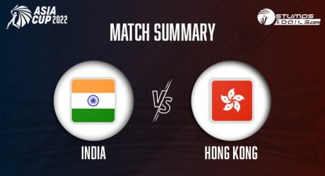 India Vs Hong Kong, Asia Cup 2022: India beat Hong Kong by 40 runs, qualify for Super 4