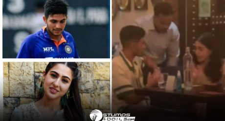 Shubman Gill was spotted having dinner with actress Sara Ali Khan in Dubai