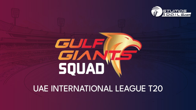 Gulf Giants squad
