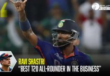 Ravi Shastri says Hardik Pandya is the “best T20 all-rounder in the business” Best T20 All-Rounder