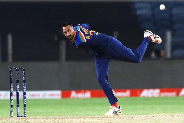 Warwickshire all-rounder Krunal Pandya