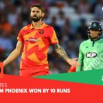 The Hundred Match Updates: Birmingham Phoenix seal tense win over Oval Invincibles