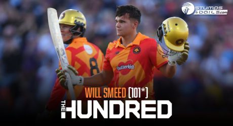 Will Smeed becomes first batter to hit century in The Hundred