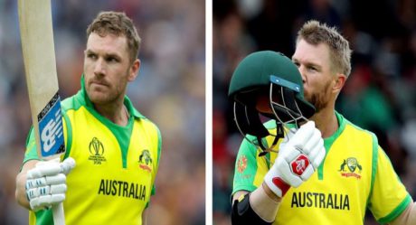 Aaron Finch suggests David Warner be the next ODI captain of Australia
