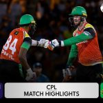 CPL Match Highlights: Trinbago Knight Riders vs Guyana Amazon Warriors