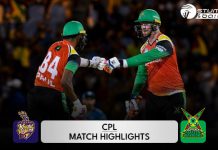 CPL Match Highlights: Trinbago Knight Riders vs Guyana Amazon Warriors CPL 2022 Highlights