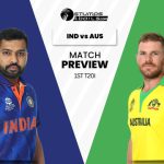 India vs Australia 1st T20I Match Preview