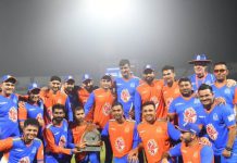 Legends League Cricket: Yusuf Pathan, Pankaj Singh star as India Maharajas beat World Giants by 6 wickets India Maharajas Vs World Giants match highlights