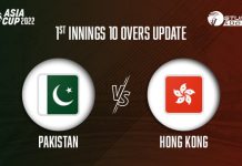 Asia Cup 2022 PAK VS HK: Babar Azam Out For Cheap Again as Hongkong Keeps Pakistan Batters in Control PAK vs HK 1st Innings 10 Over Update