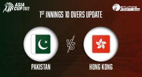 Asia Cup 2022 PAK VS HK: Babar Azam Out For Cheap Again as Hongkong Keeps Pakistan Batters in Control
