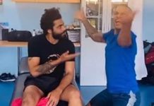 Ravindra Jadeja in Shikhar Dhawan’s viral video Ravindra Jadeja in Shikhar Dhawan's viral video