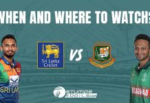 Asia Cup 2022 SL vs BAN: When and where to watch? Asia Cup 2022 SL vs BAN