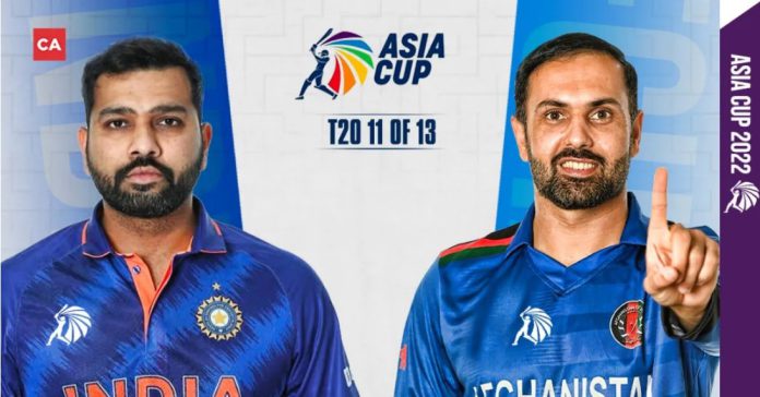 IND vs AFG ASIA CUP 2022