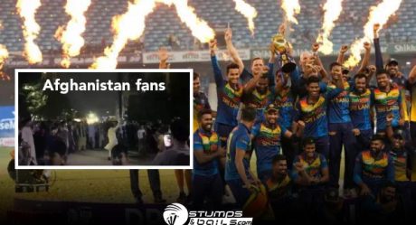 Afghanistan fans celebrate Sri Lanka’s Asia Cup win