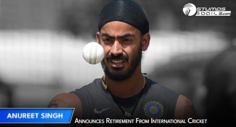 Anureet Singh Indian fast bowler announces retirement from International Cricket