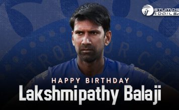Happy Birthday Lakshmipathy Balaji, first bowler to register hat-trick in IPL Happy Birthday Lakshmipathy Balaji