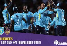 Saint Lucia Kings Vs Trinbago Knight Riders match highlights