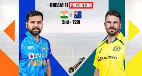 IND VS AUS 2nd T20I DREAM XI PREDICTION