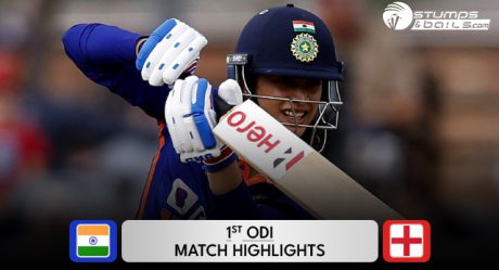 India-W Vs England-W: Smriti Mandhana stars as India beat England in first ODI