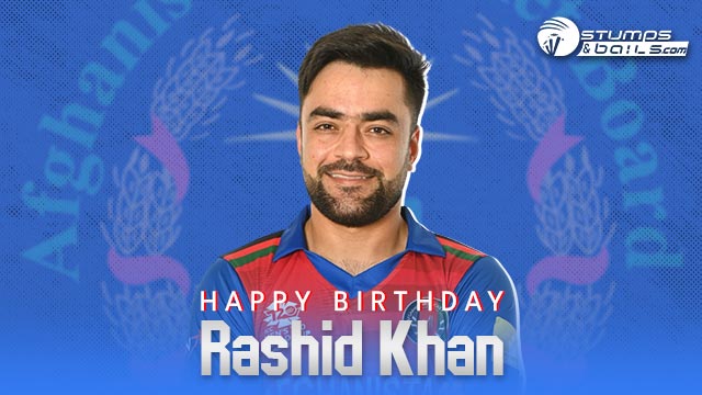 Happy Birthday Rashid Khan