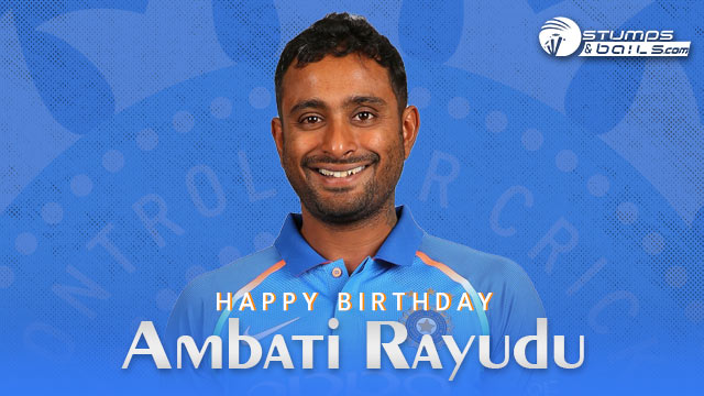 Happy Birthday Ambati Rayudu
