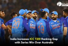 India Increases ICC T20I Ranking Gap with Series Win Over Australia Annual ICC Rankings
