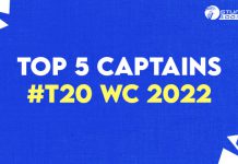 Ranked: Top 5 Captains T20 WC 2022 Top 5 Captains T20 World Cup 2022