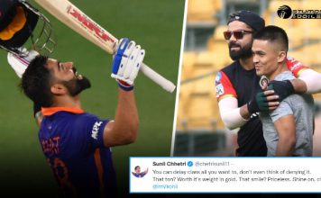 Sunil Chhetri reserves special praise for Virat Kohli’s ’71st century’ Virat Kohli's 71st century