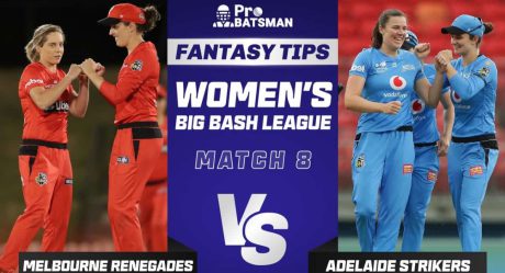 WBBL 08: Adelaide Strikers Women vs Melbourne Renegades Women, Match Prediction, Top pick, Predicted playing XI