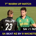 ICC T20 World Cup 2022: South Africa Embarrass Black Caps in First Warm Up, Beat Them by 9 Wickets