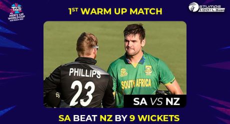 ICC T20 World Cup 2022: South Africa Embarrass Black Caps in First Warm Up, Beat Them by 9 Wickets
