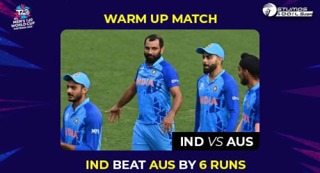 ICC T20 World Cup 2022: India Beat Australia in Thriller First Warm Up by 6 Runs