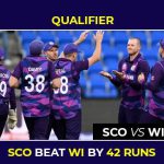 ICC T20 World Cup 2022: Scotland Beat West Indies by 42 Runs in Another WC Qualifier Turnaround