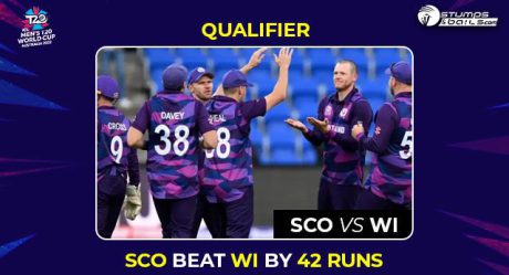 ICC T20 World Cup 2022: Scotland Beat West Indies by 42 Runs in Another WC Qualifier Turnaround