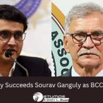 Roger Binny Succeeds Sourav Ganguly as BCCI President