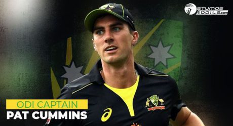 Australia Names Pat Cummins as Their New ODI Captain