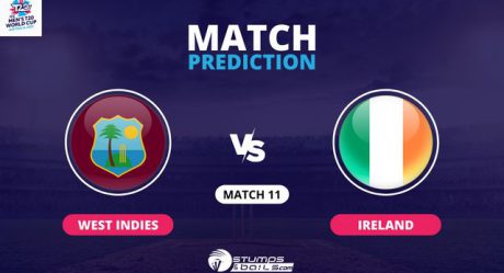 IRELAND vs WEST INDIES match prediction: T20 World cup 2022