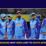 5 reasons why India lost to South Africa – ICC T20 World Cup 2022