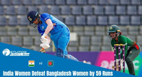 Women’s Asia Cup 2022: India Women Defeat Bangladesh Women by 59 Runs