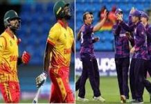 ICC T20 World Cup 2022 Qualifiers: Zimbabwe Beats Scotland by 5 Wickets to Qualify for Super 12 ZIM Vs SCOT Match Highlights