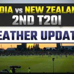 IND Vs NZ: Will rain play spoilsport in 2nd T20I too?