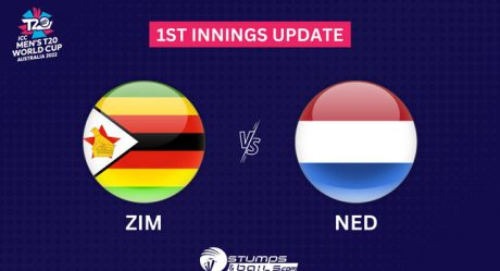 NED vs ZIM: Zimbabwe Batting crumbles as Netherland restrict Zimbabwe for 177