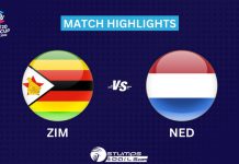 NED vs ZIM: Scrapy Start to the innings as Max ODowd and Tom Cooper Rescue Netherlands NED vs ZIM Match Highlights