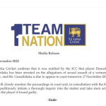Sri Lankan Cricketer Danushka Gunathilaka arrested in Sydney: T20 World Cup