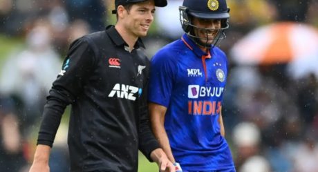 NZ vs IND: Rain spoils the game, as New Zealand win the ODI Series 1-0 against India