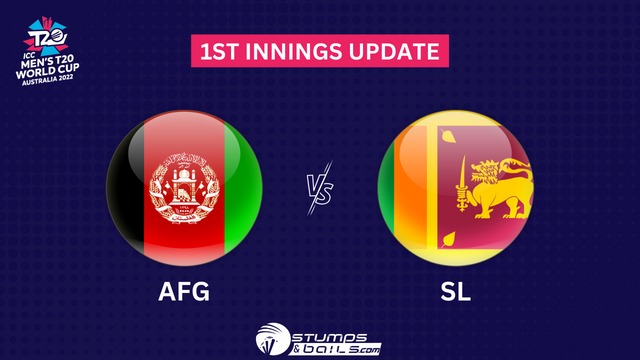 AFG vs SL 1st Innings Update